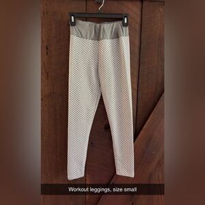 Gray Patterned Leggings